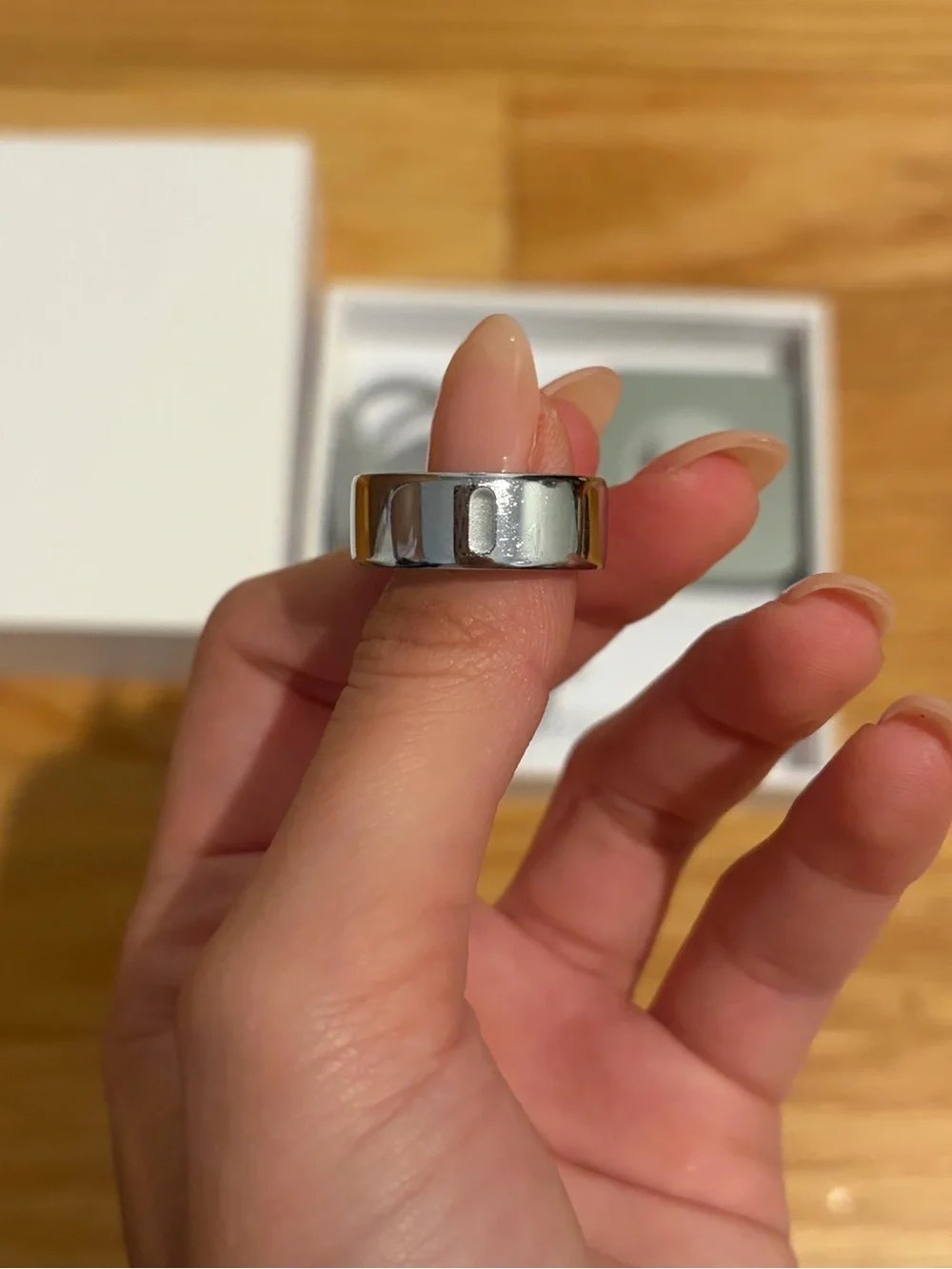Silver Oura Ring 4